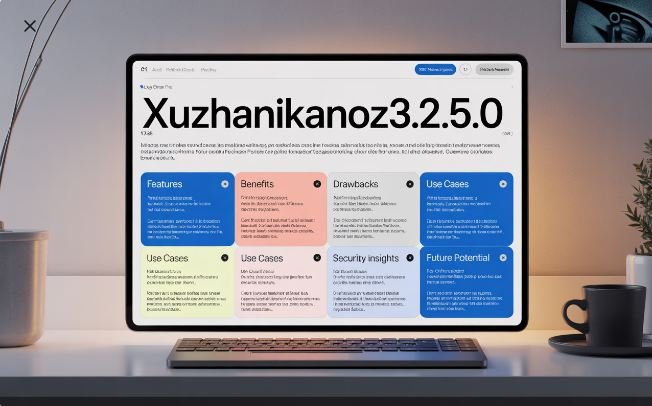 Unlocking the Potential of xuzhanikanoz3.2.5.0: A Deep Dive into Its Features and Benefits